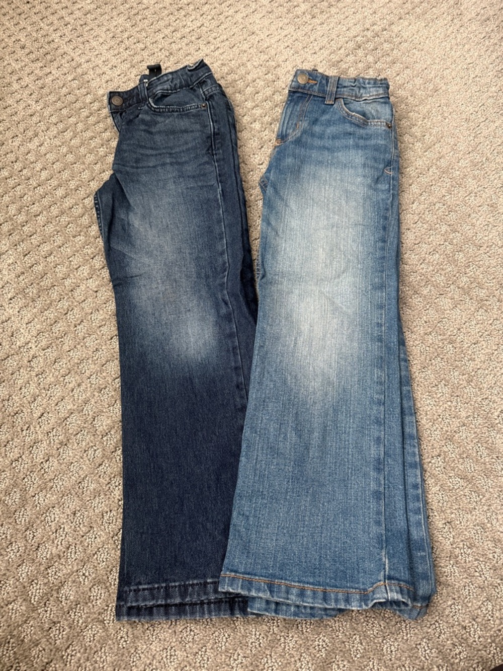 Cat & Jack Kids Jeans - Dark Wash and Light Wash Blue